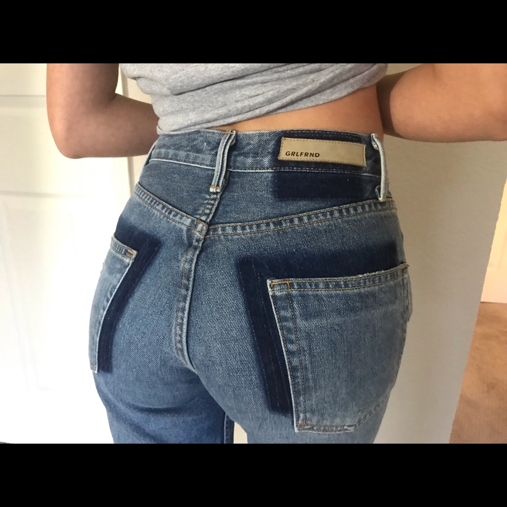 Raw Hem GRLFRND Jeans